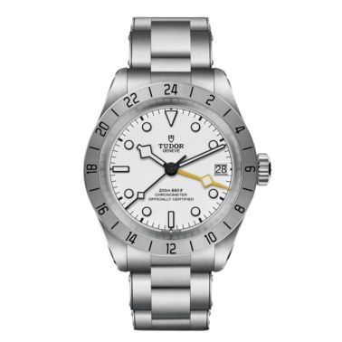 Tudor Black Bay Pro automatic opaline white dial steel bracelet 39 mm