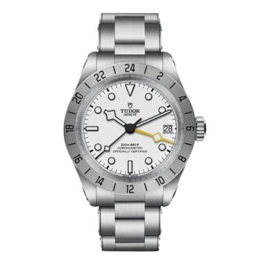 Tudor Black Bay Pro automatic opaline white dial steel bracelet 39 mm