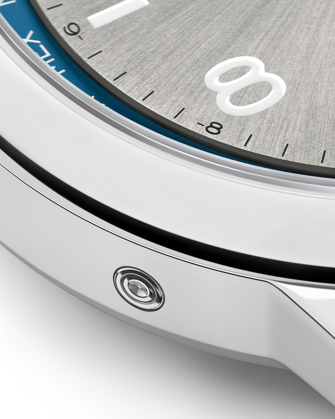 Watch Nomos Club Sport Neomatik Worldtimer Mondial sapphire back silver dial steel bracelet