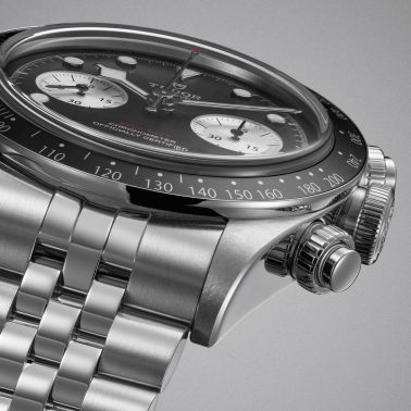 Tudor Black Bay Chrono automatic black dial five-link steel bracelet 41 mm