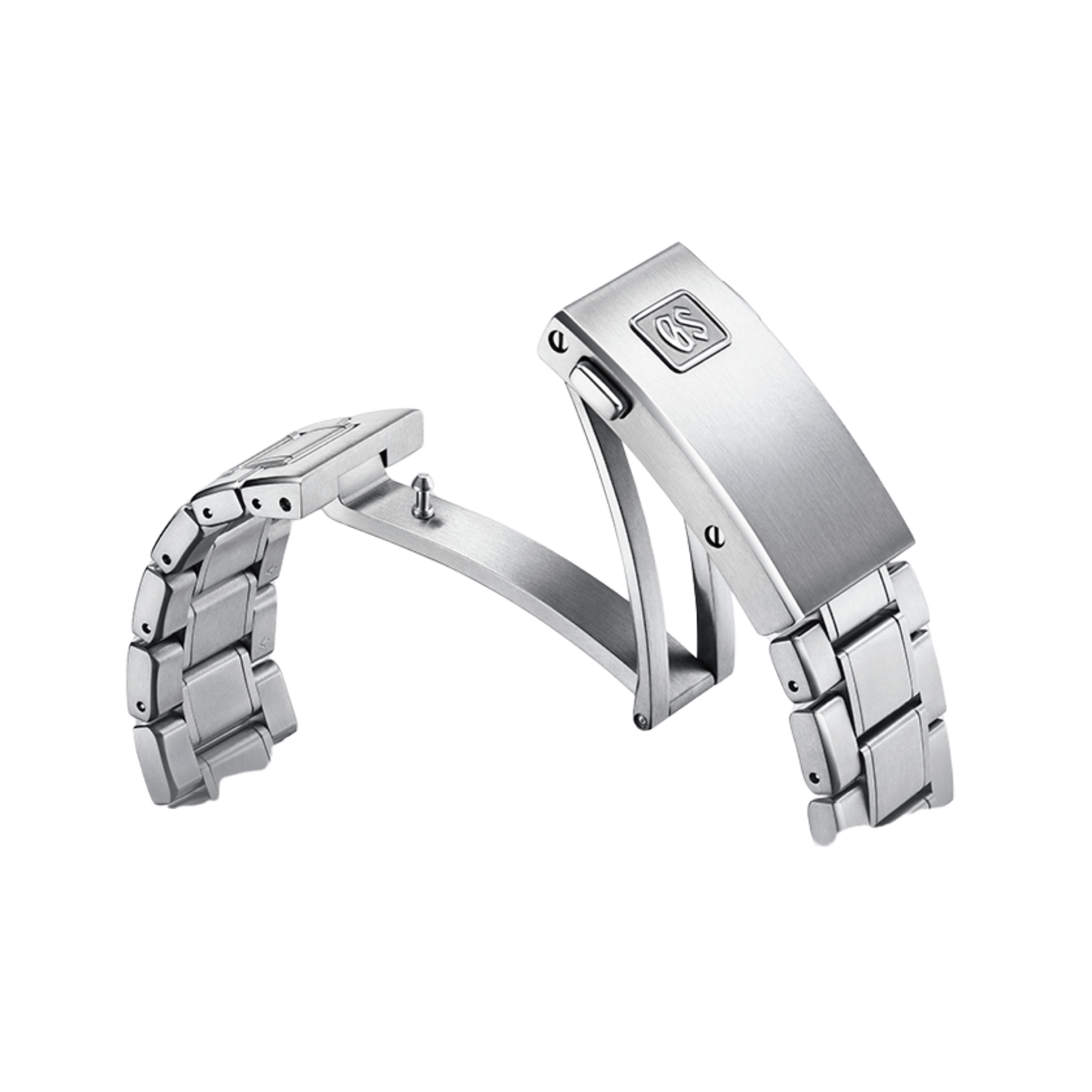 Grand Seiko Evolution 9 Spring Drive U.F.A pale blue dial titanium bracelet 37 mm