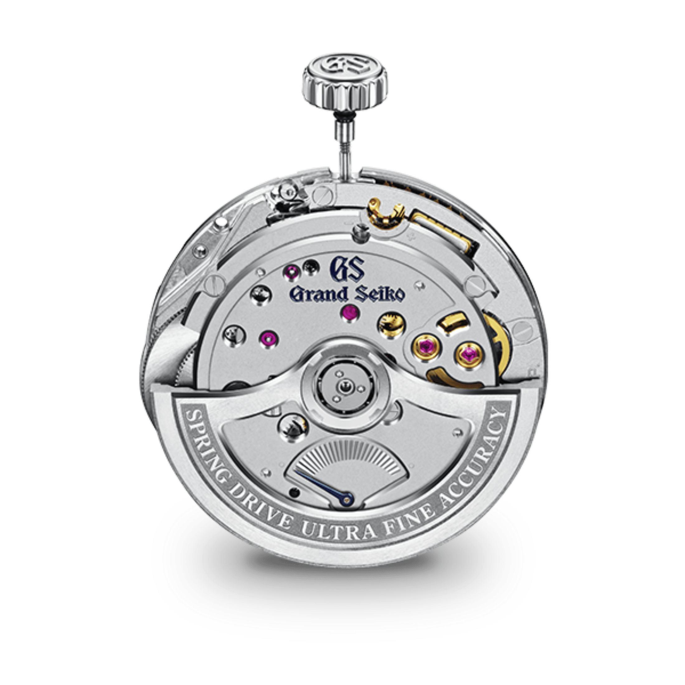 Montre Grand Seiko Evolution 9 Spring Drive U.F.A cadran bleu pâle bracelet titane 37 mm