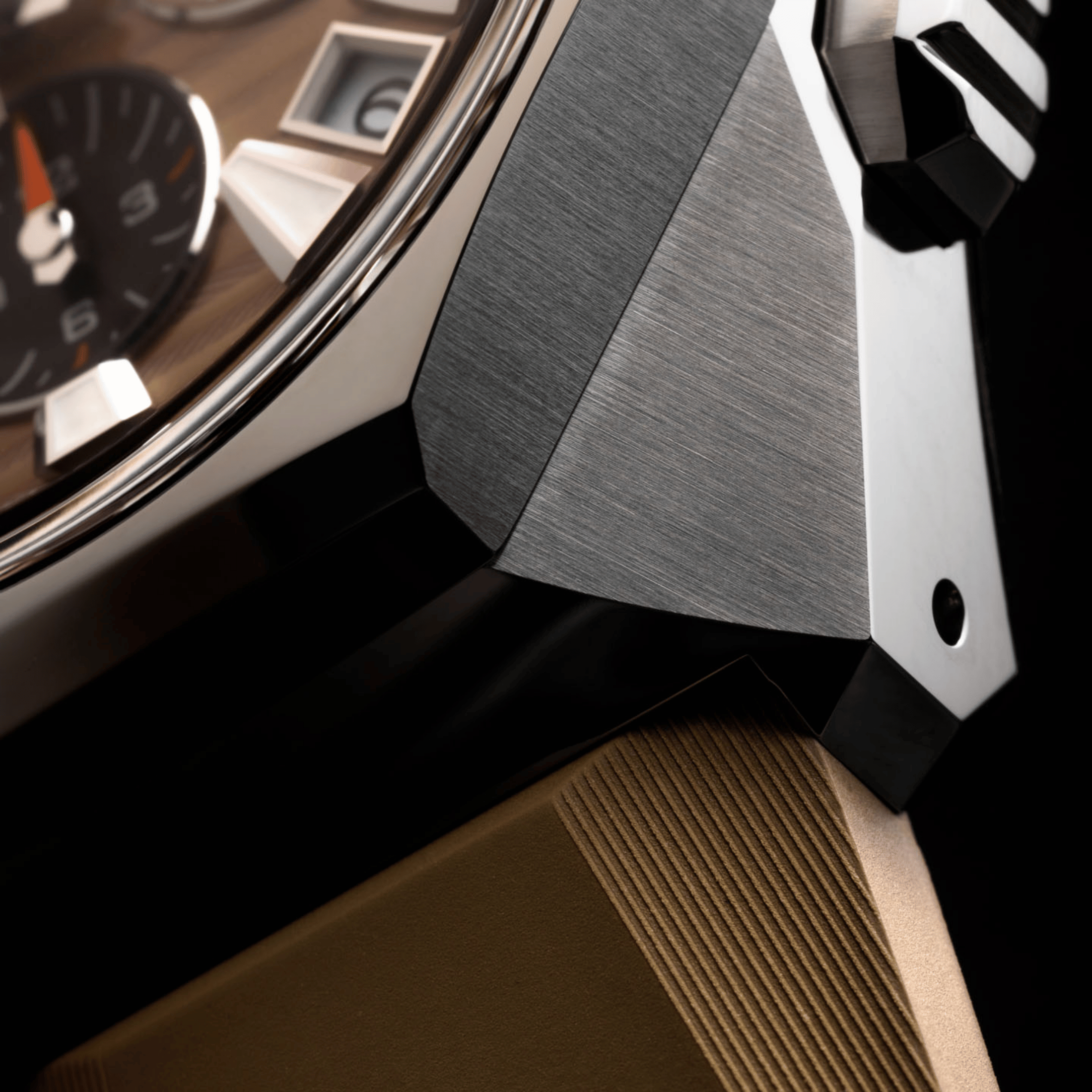 Montre Grand Seiko Sport Tokyo Lion Tentagraph automatique cadran marron bracelet caoutchouc 43 mm