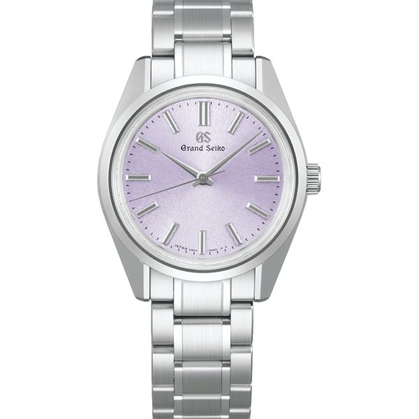 Montre Grand Seiko Heritage 44GS "Kiri" mécanique cadran violet bracelet acier 36,5 mm