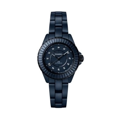 copy ofCHANEL J12 BLUE automatic watch, 38 mm, blue dial and blue ceramic strap