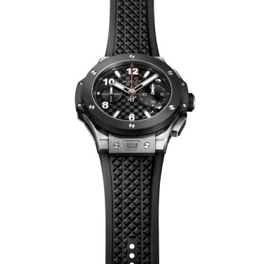 Hublot Big Bang 20th Anniversary Titanium Ceramic automatic carbon dial rubber strap 43 mm