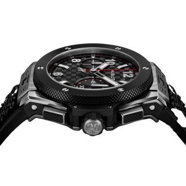 Hublot Big Bang 20th Anniversary Titanium Ceramic automatic carbon dial rubber strap 43 mm