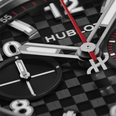 Hublot Big Bang 20th Anniversary Titanium Ceramic automatic carbon dial rubber strap 43 mm