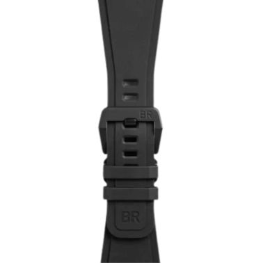 Bell & Ross watch BR 03 Skeleton Black Ceramic automatic 41 mm rubber strap