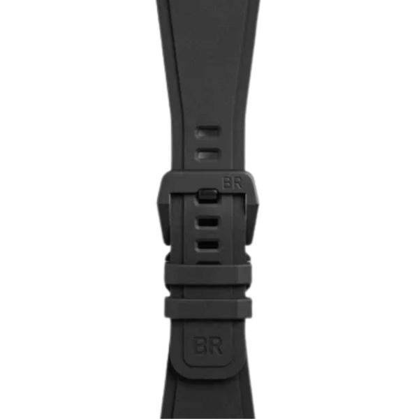 Bell & Ross watch BR 03 Skeleton Black Ceramic automatic 41 mm rubber strap