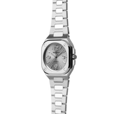 Watch Bell & Ross BR 05 Grey Steel automatic grey dial steel bracelet 36 mm