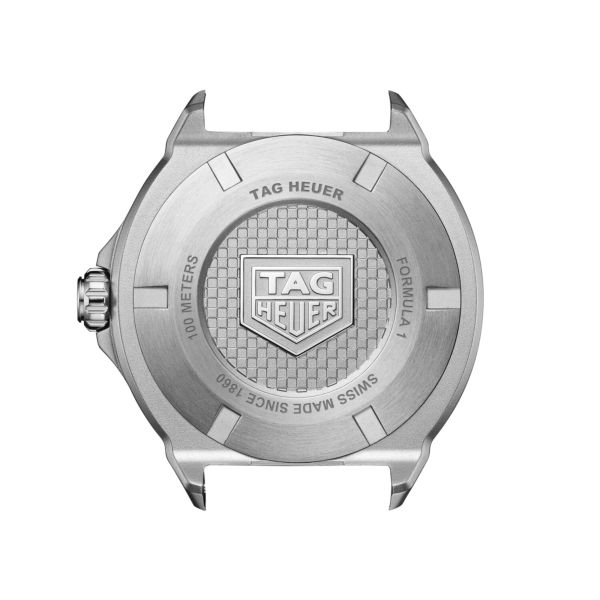 Montre TAG Heuer Formula 1 Solargraph cadran blanc bracelet acier 38 mm