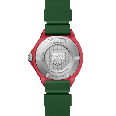 TAG Heuer Formula 1 Solargraph TH-Polylight white dial rubber strap 38 mm