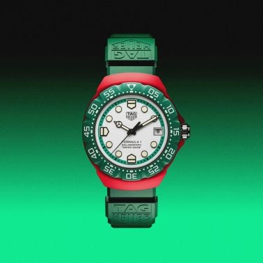 Montre TAG Heuer Formula 1 Solargraph TH-Polylight cadran blanc bracelet caoutchouc 38 mm