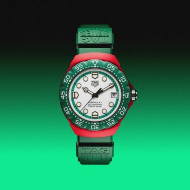 TAG Heuer Formula 1 Solargraph TH-Polylight white dial rubber strap 38 mm