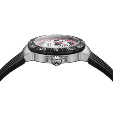 ofTAG Heuer Formula 1 Solargraph white dial rubber strap 38 mm