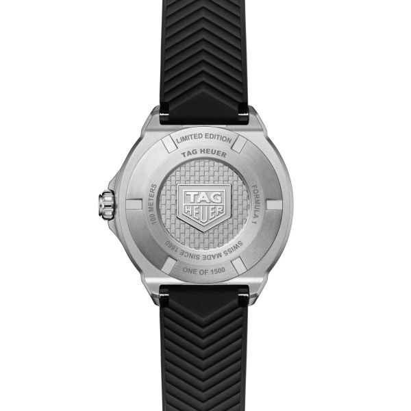 ofTAG Heuer Formula 1 Solargraph white dial rubber strap 38 mm