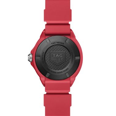 Montre TAG Heuer Formula 1 Solargraph TH-Polylight cadran blanc bracelet caoutchouc 38 mm