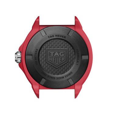 TAG Heuer Formula 1 Solargraph TH-Polylight white dial rubber strap 38 mm