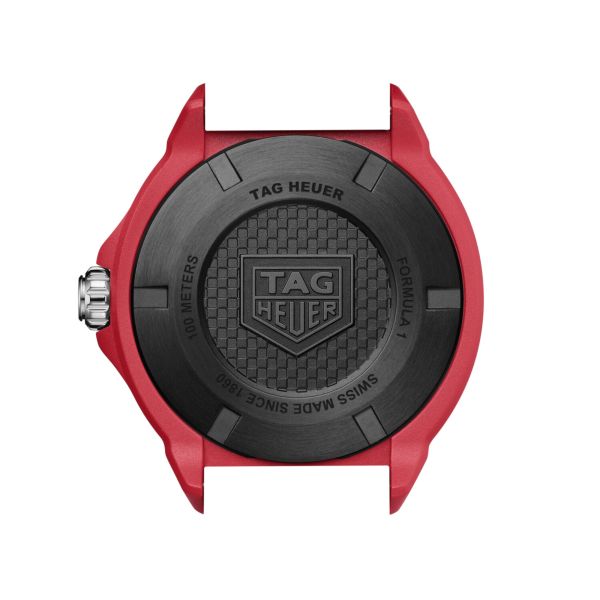 TAG Heuer Formula 1 Solargraph TH-Polylight white dial rubber strap 38 mm