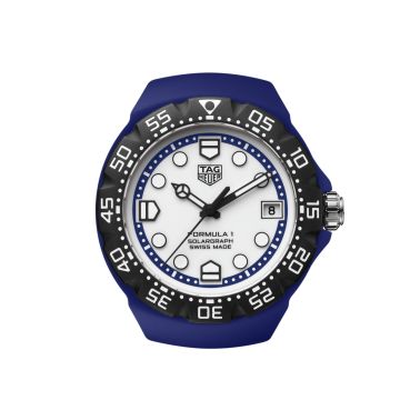 TAG Heuer Formula 1 Solargraph TH-Polylight white dial rubber strap 38 mm