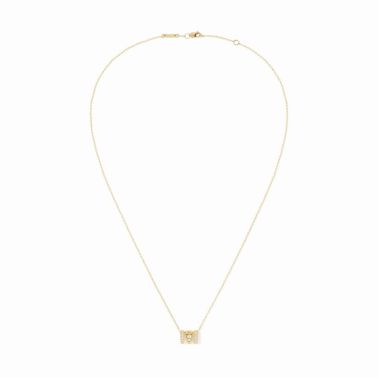Collier Pulse dinh van PM en or jaune et diamants