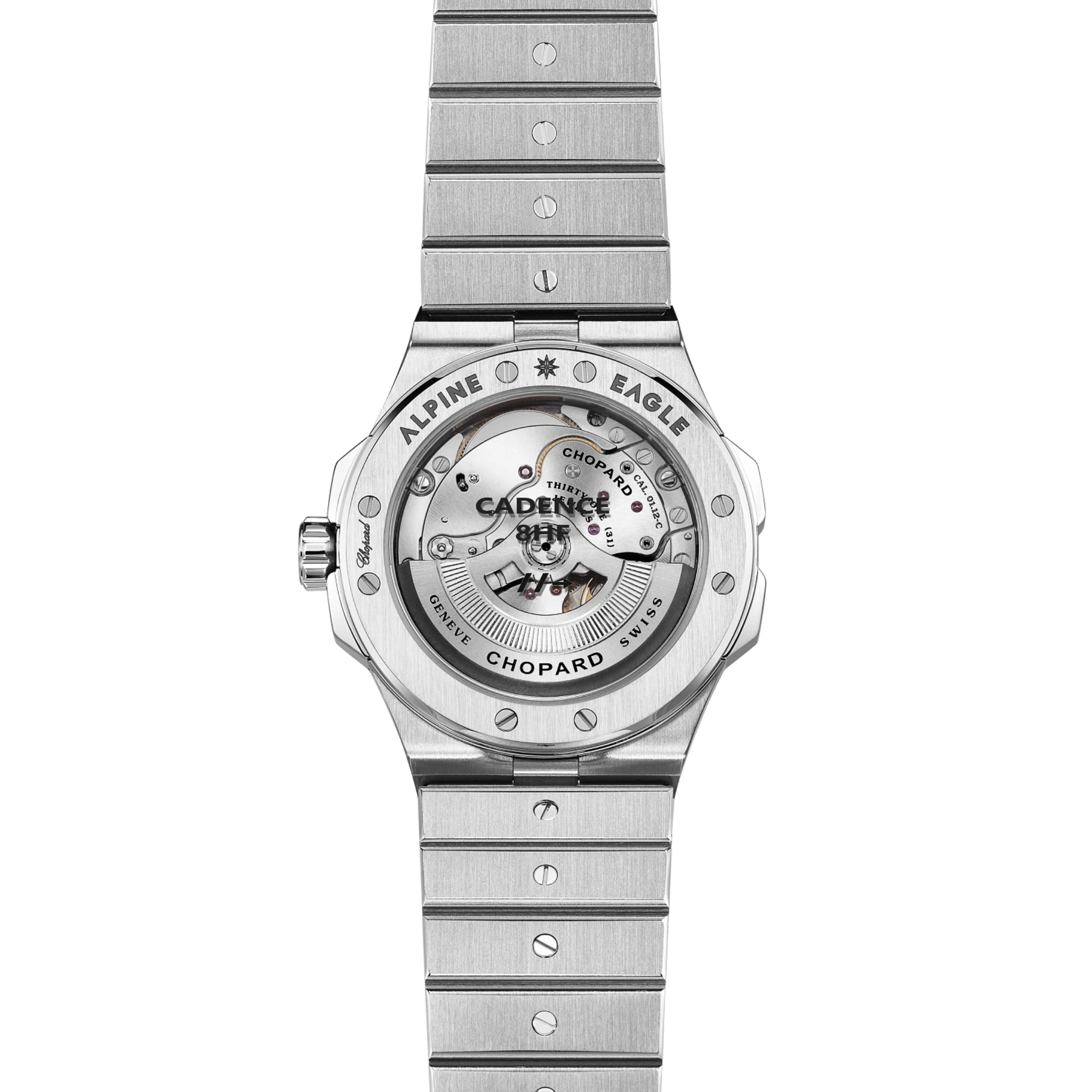 Chopard Alpine Eagle 41 Cadence 8HF automatic black dial titanium bracelet 41 mm