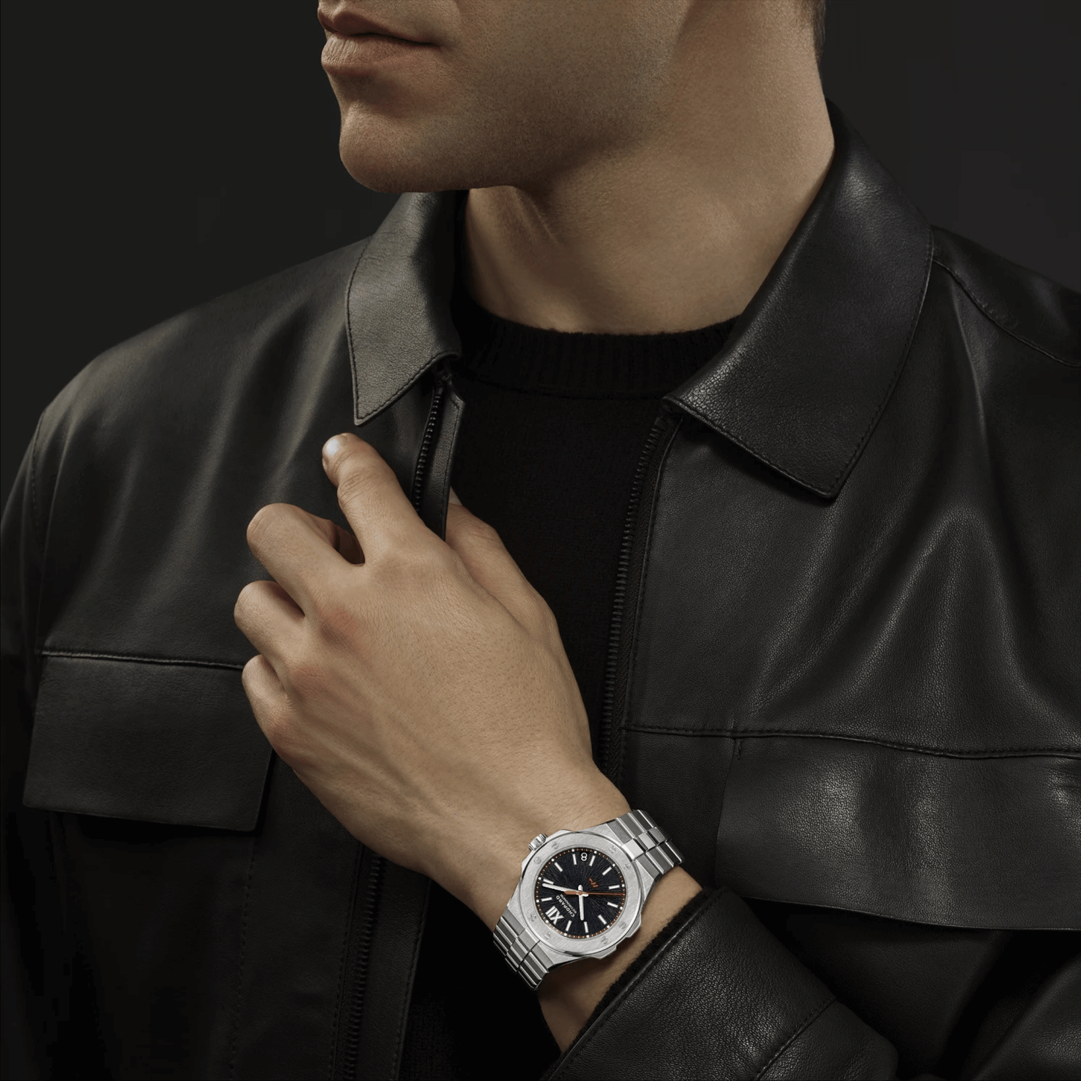 Montre Chopard Alpine Eagle Cadence 8HF automatique cadran noir bracelet titane 41 mm