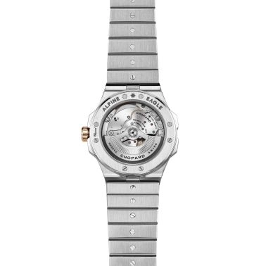 Montre Chopard Alpine Eagle 41 automatique cadran gris bracelet acier et or rose 41 mm