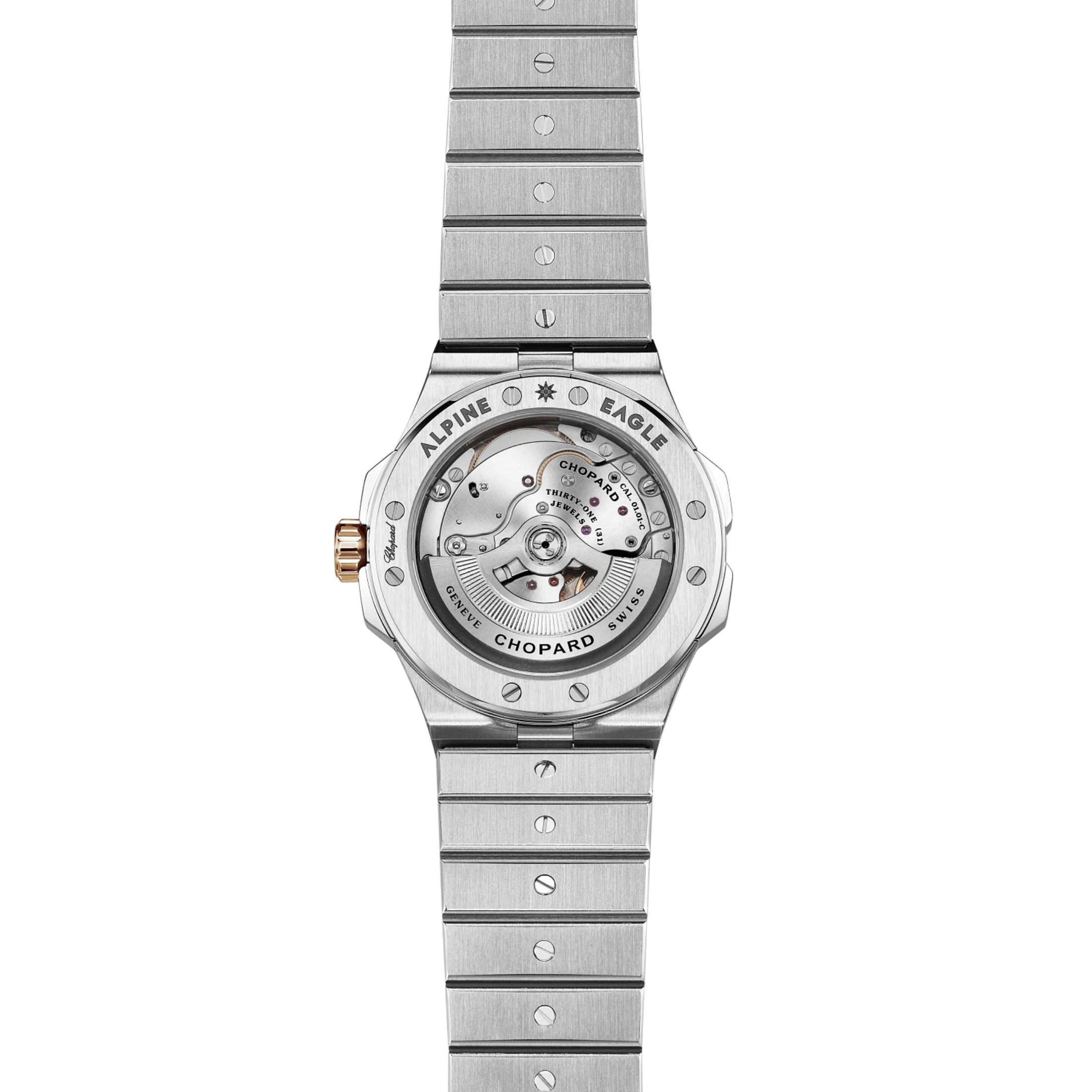 Chopard Alpine Eagle 41 automatic grey dial steel & rose gold bracelet 41 mm