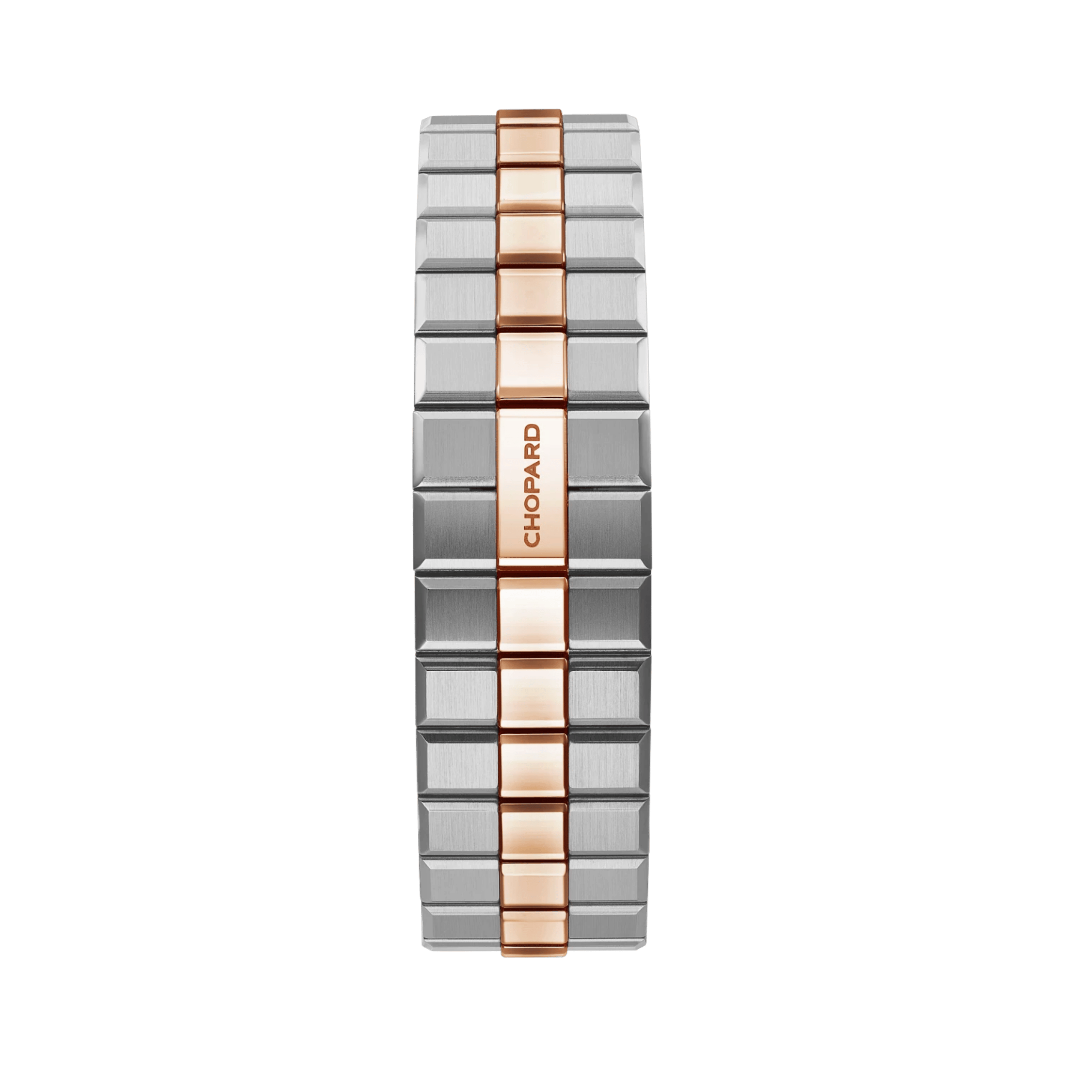 Montre Chopard Alpine Eagle 41 automatique cadran gris bracelet acier et or rose 41 mm