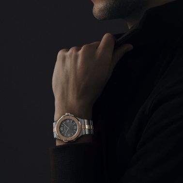 Chopard Alpine Eagle 41 automatic grey dial steel & rose gold bracelet 41 mm