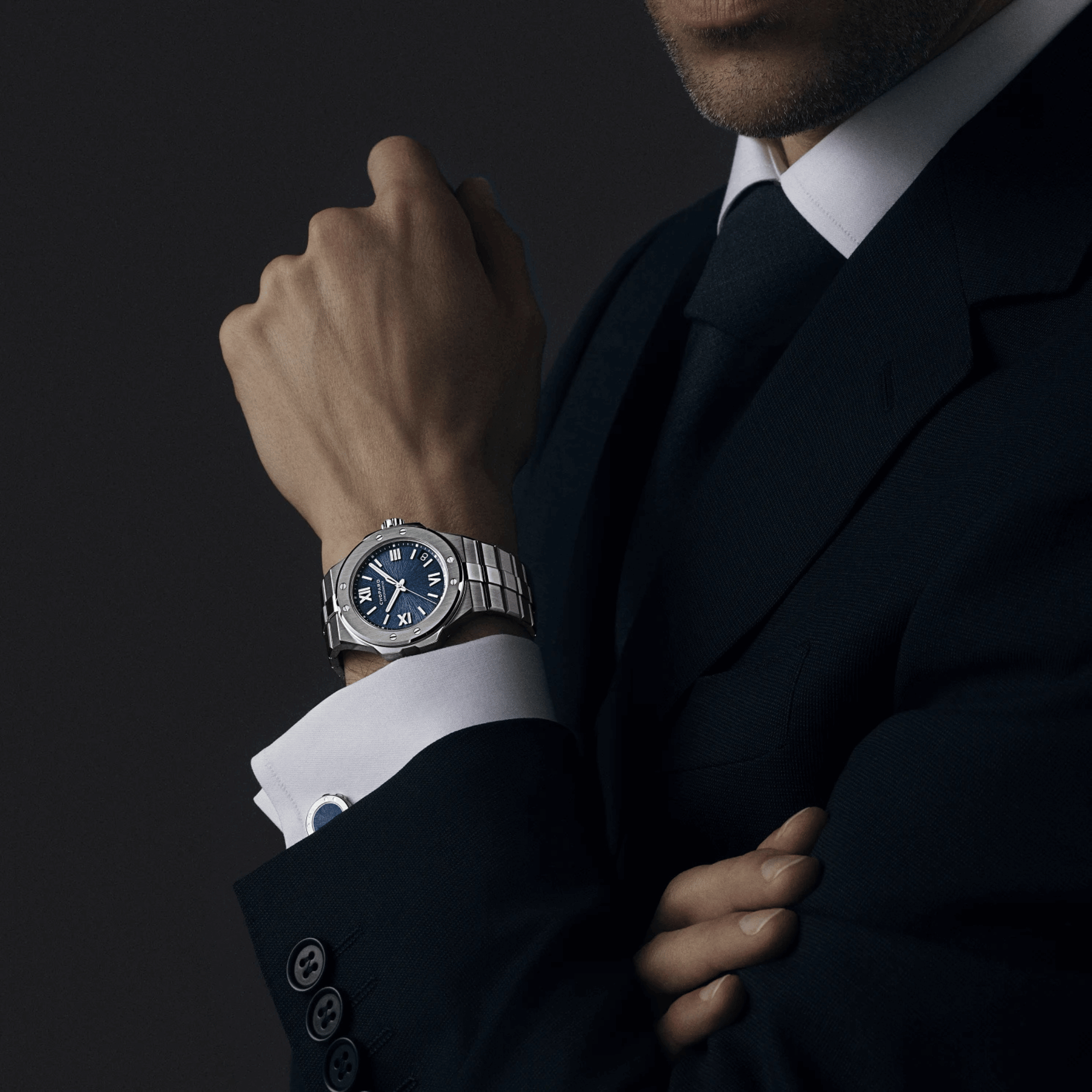 Chopard Alpine Eagle 41 automatic blue dial steel bracelet 41 mm