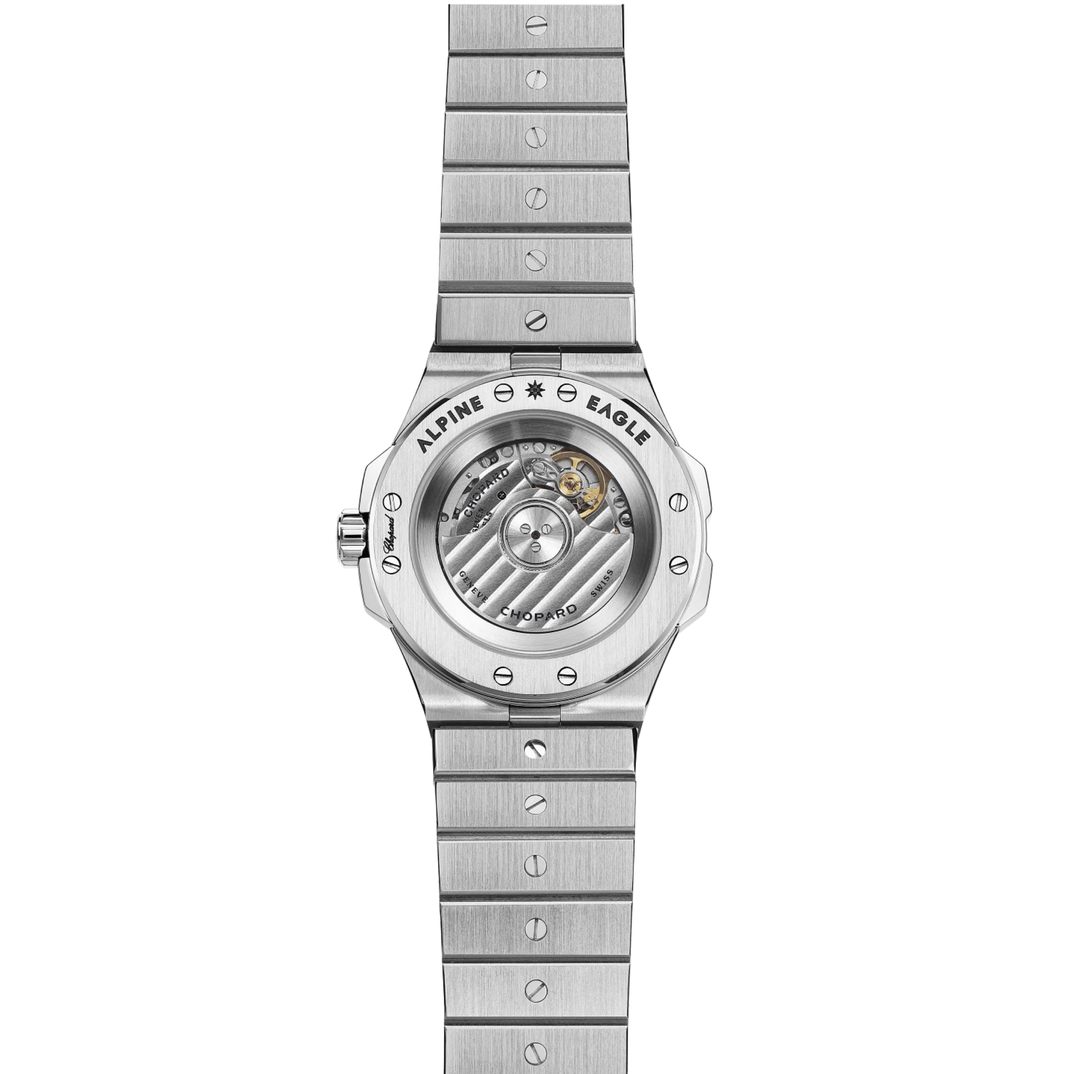 Chopard Alpine Eagle 36 automatic blue dial steel bracelet 36 mm