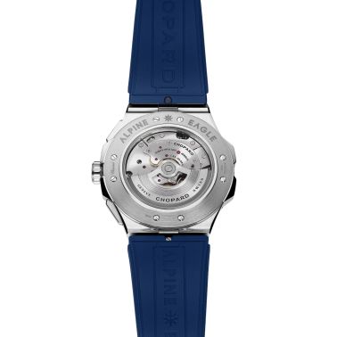 Chopard Alpine Eagle XL Chrono automatic blue dial rubber strap 44 mm