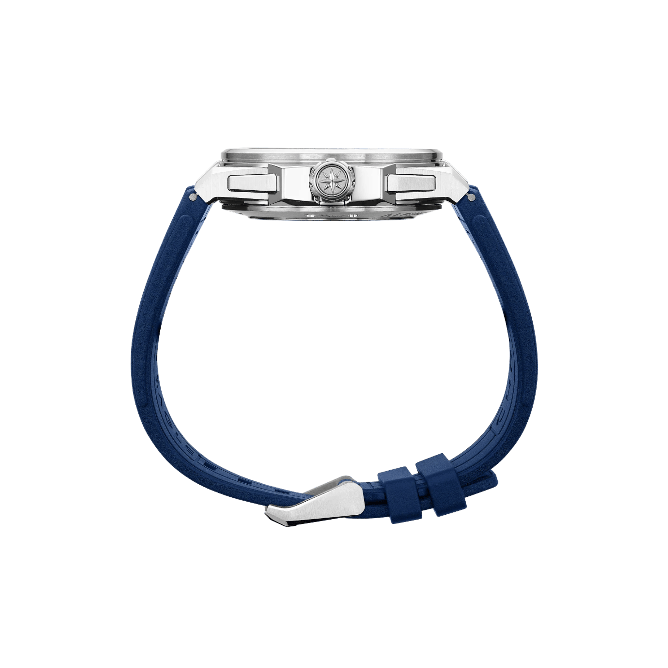 Montre Chopard Alpine Eagle XL Chrono automatique cadran bleu bracelet caoutchouc 44 mm