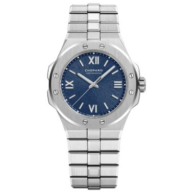 Chopard Alpine Eagle 36 automatic blue dial steel bracelet 36 mm
