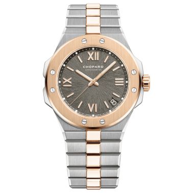 Chopard Alpine Eagle 41 automatic grey dial steel & rose gold bracelet 41 mm
