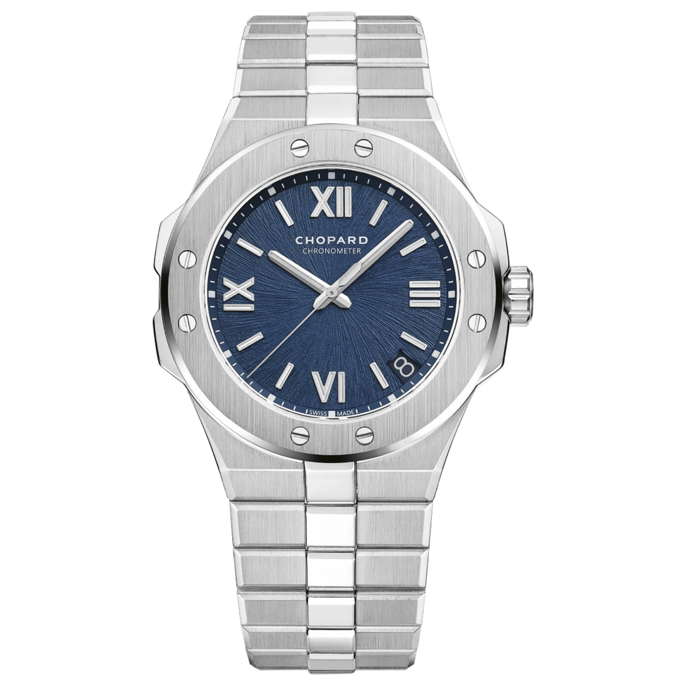 Chopard Alpine Eagle 41 automatic blue dial steel bracelet 41 mm