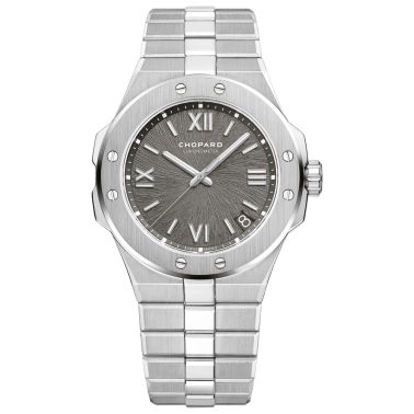 Montre Chopard Alpine Eagle 41 automatique cadran gris bracelet acier 41 mm