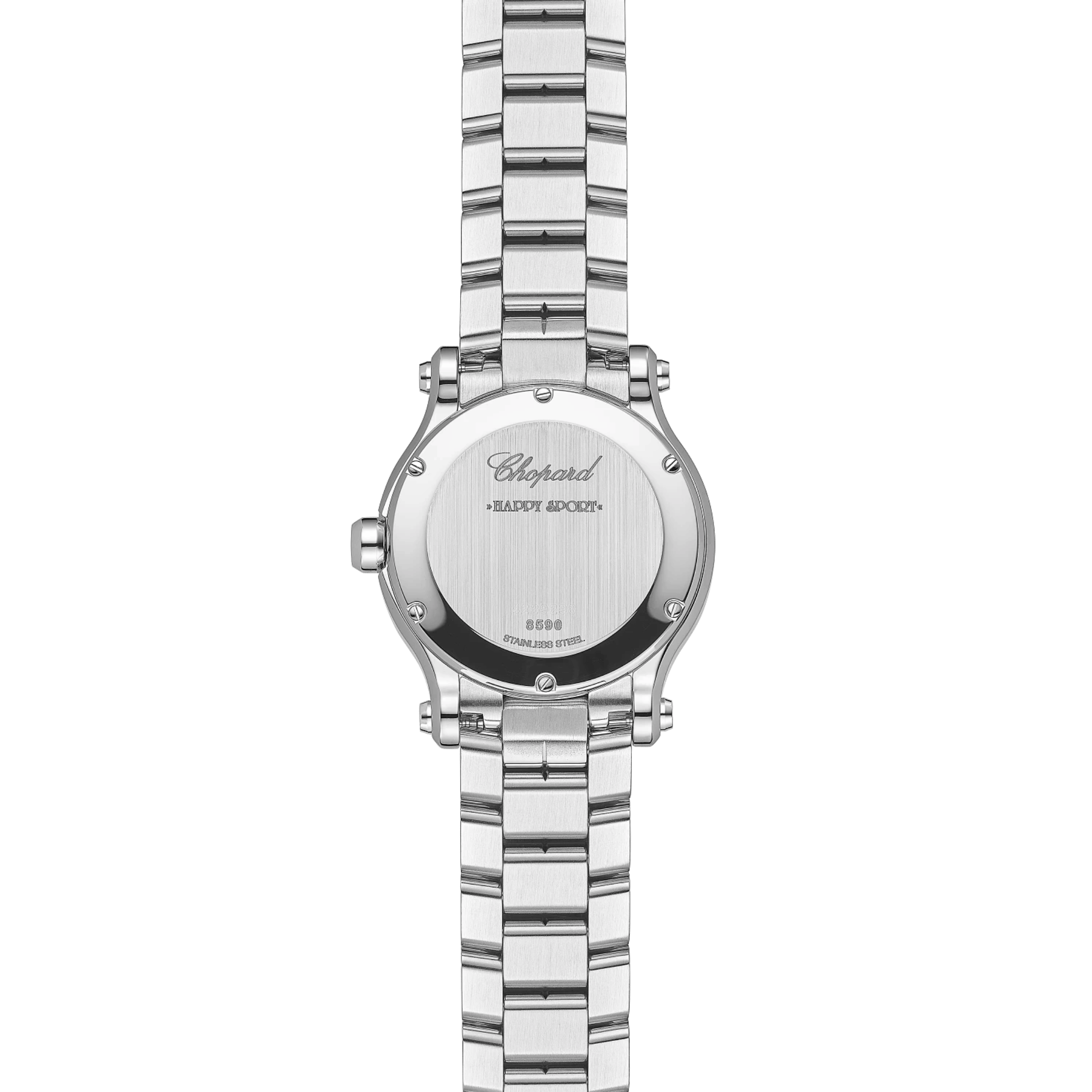 Chopard Happy Sport quartz green dial steel bracelet 30 mm