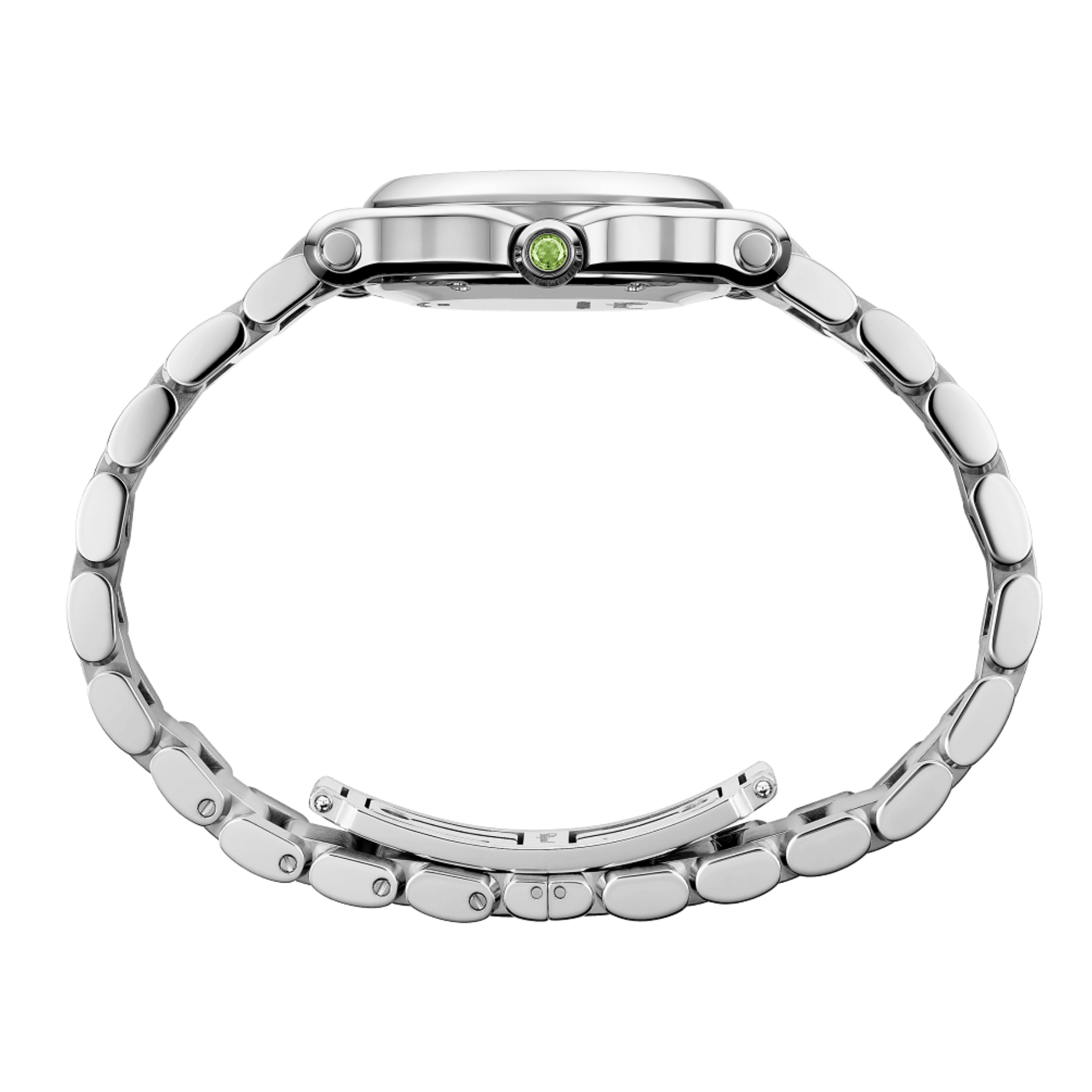 Chopard Happy Sport quartz green dial steel bracelet 30 mm