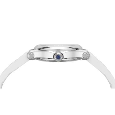 Chopard Happy Sport quartz white dial white rubber bracelet 30 mm