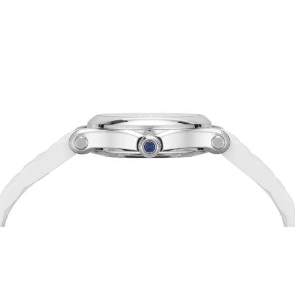 Chopard Happy Sport quartz white dial white rubber bracelet 30 mm