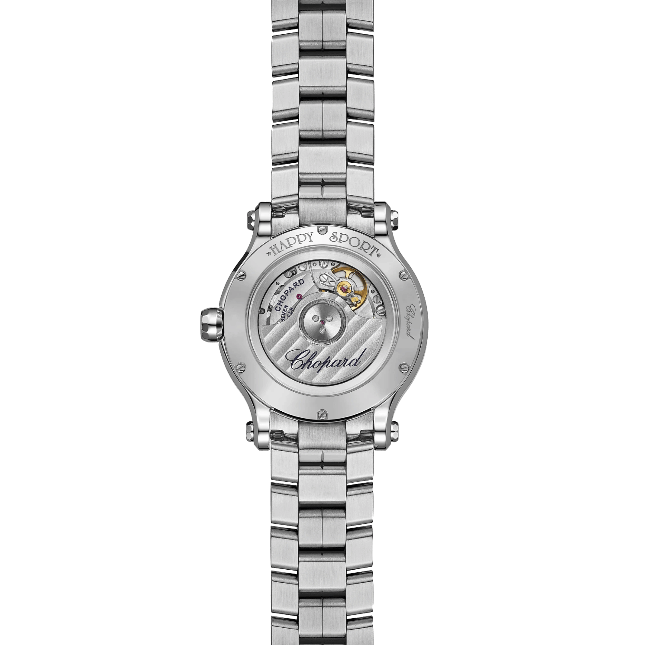 Chopard Happy Sport automatic silver dial steel bracelet 33 mm