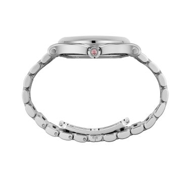 Chopard Happy Sport quartz pink dial steel bracelet 36 mm