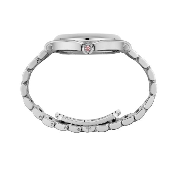 Chopard Happy Sport quartz pink dial steel bracelet 36 mm