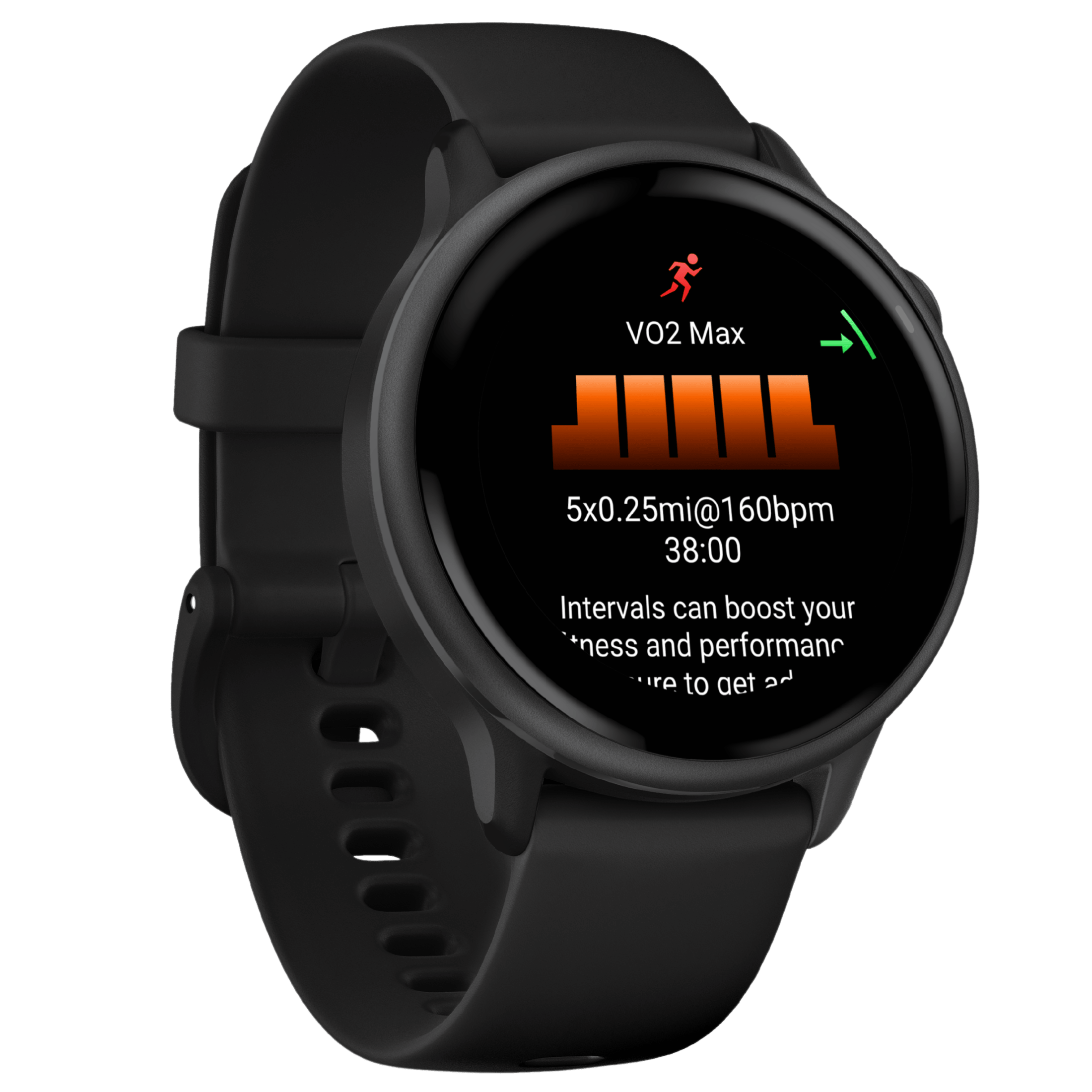 Garmin Vívoactive 6 Gray 42 mm black strap watch