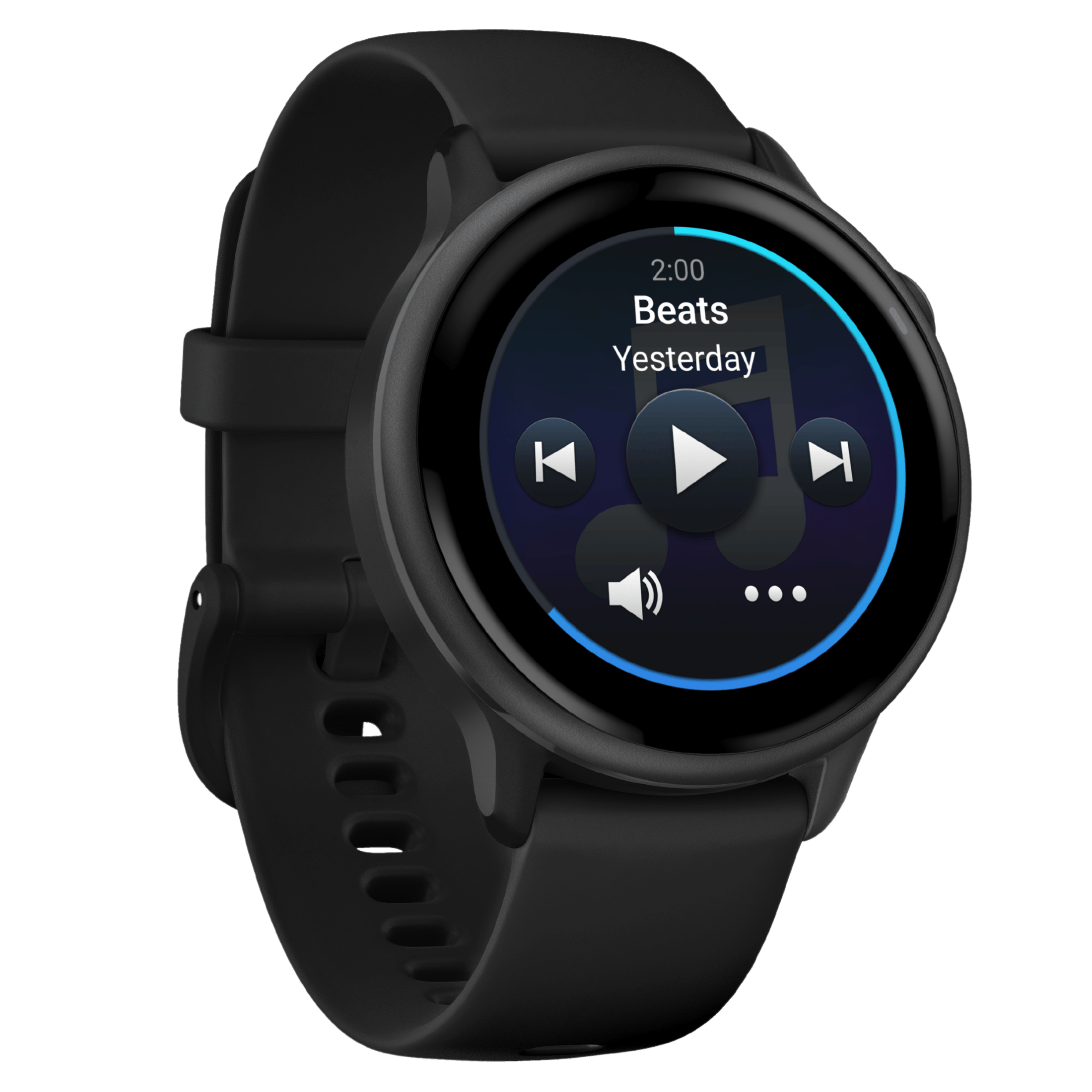 Montre Garmin Vívoactive 6 Gray bracelet noir 42 mm
