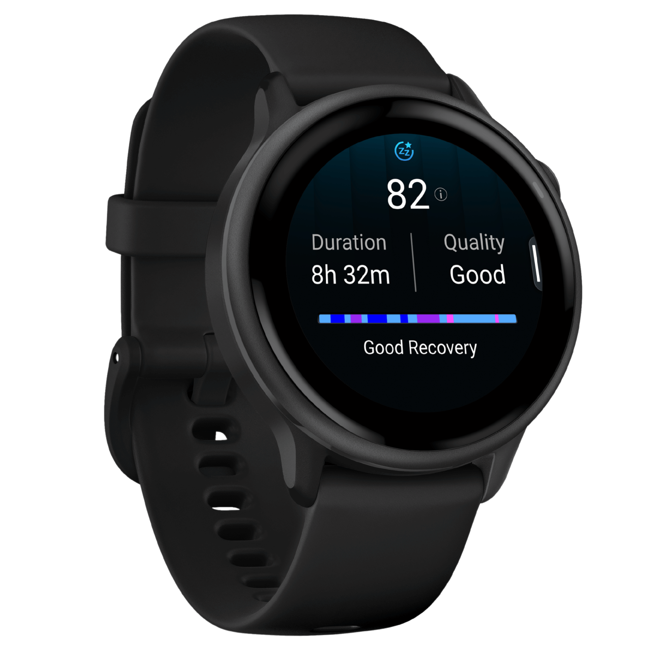 Montre Garmin Vívoactive 6 Gray bracelet noir 42 mm